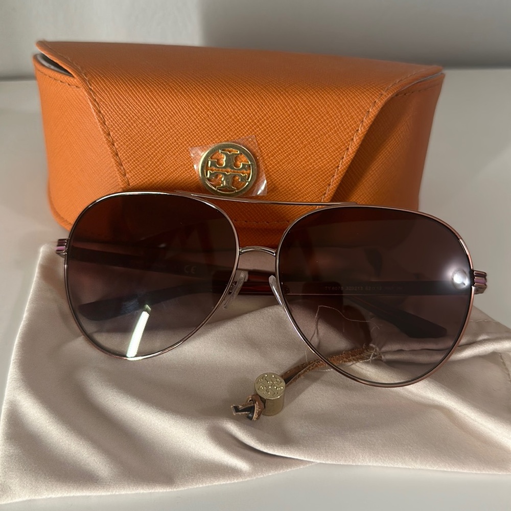 Tory Burch aviator sunglasses
